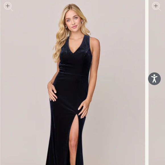 Revelry Dresses & Skirts - Revelry Navy Blue Maxi Dress
